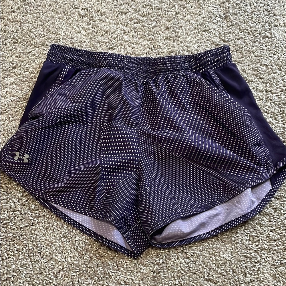Under Armour Black Athletic Shorts Moisture-Wicking Lightweight